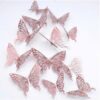 Bướm 3d hồng