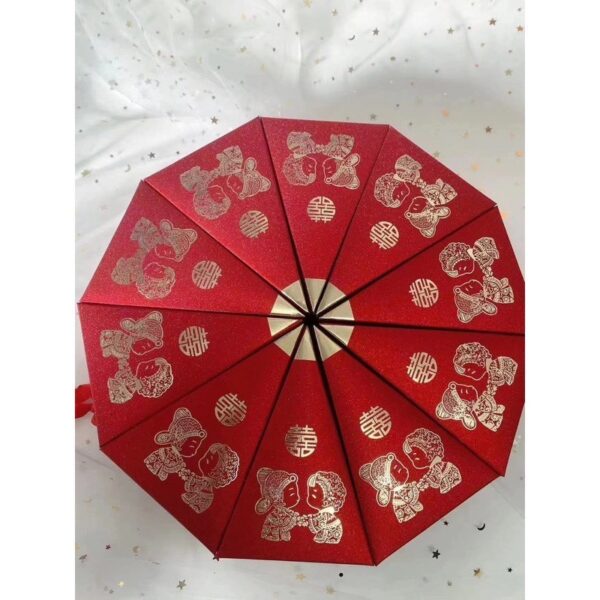 Hộp bánh xe hỷ nhủ đỏ (100 Hộp)