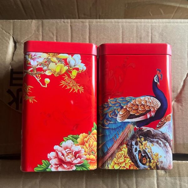 Lon chim công đỏ 200g