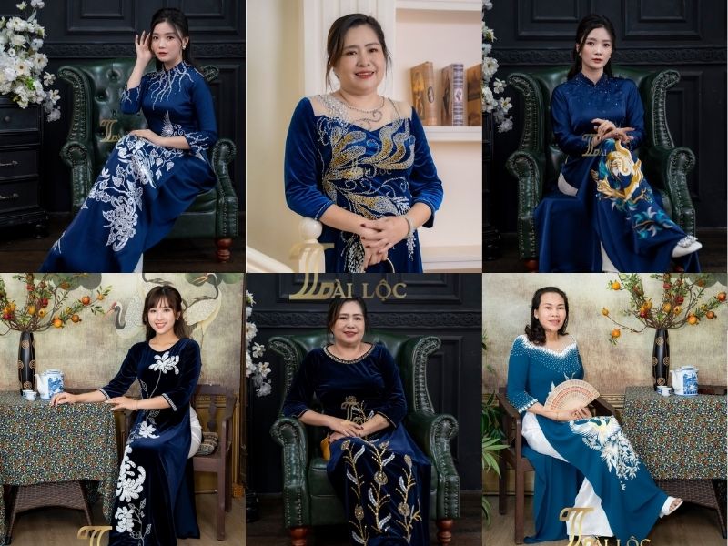 Lưu ý khi chọn mua áo dài trung niên phù hợp