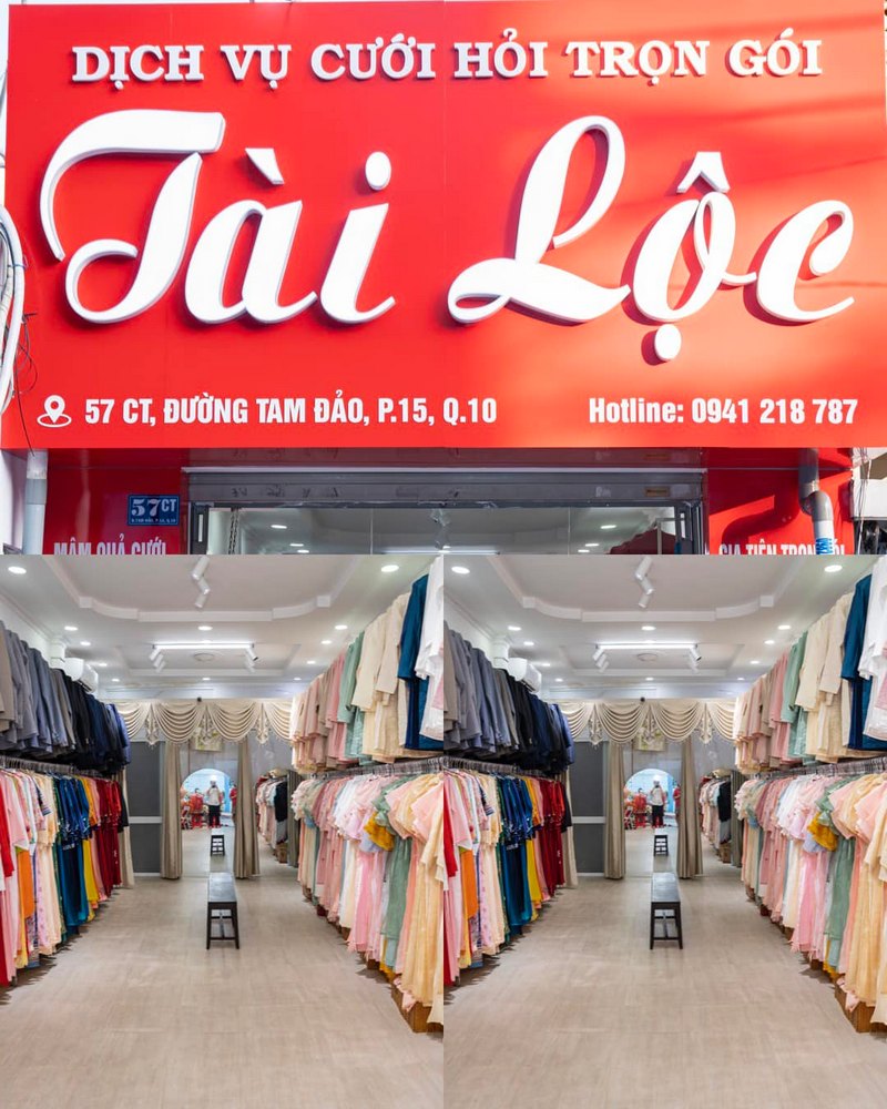 Địa chỉ thuê áo dài bà sui trung niên sang trọng tại HCM