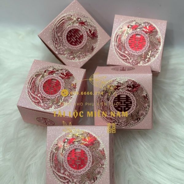 Hộp tua rồng hồng (100 Hộp)