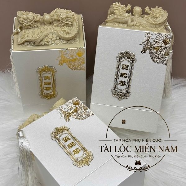 Lon ấn rồng trắng