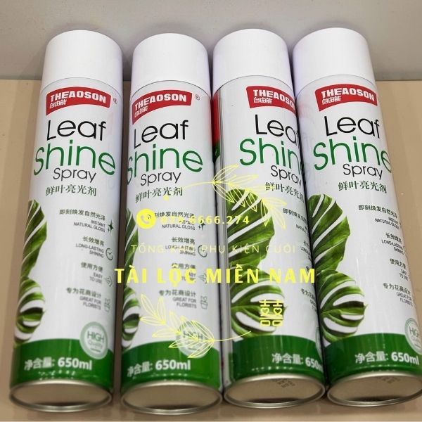 Sơn xịt bóng lá