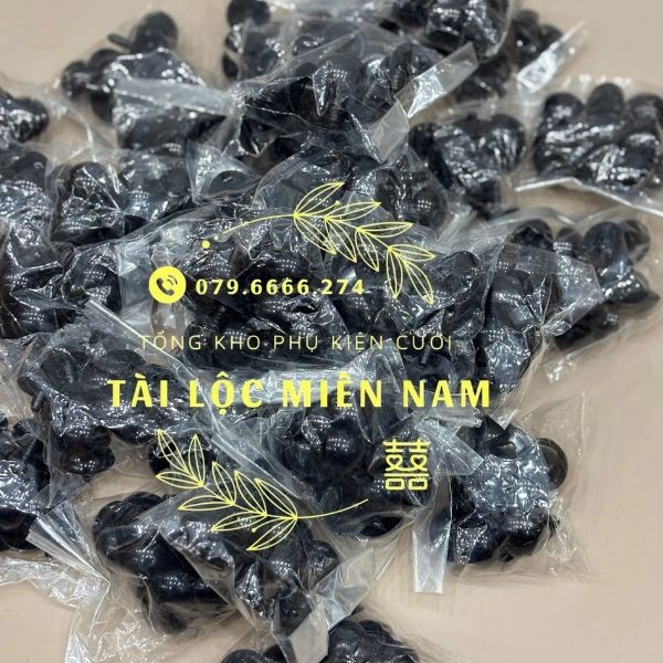 mắt đen 2cm